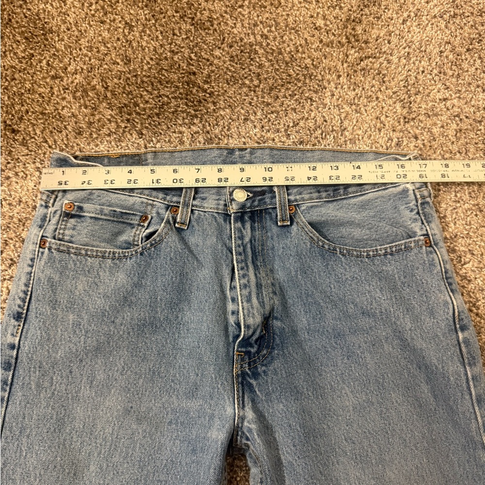 Levis 505 Jeans Size 34x34 - Picture 5 of 7
